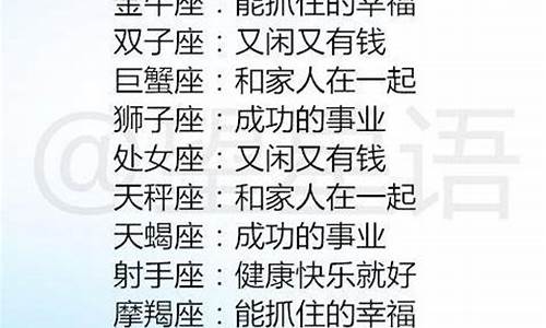 十二星座智商排名第一名是谁_十二星座智商排名榜 十二星座智商谁的高