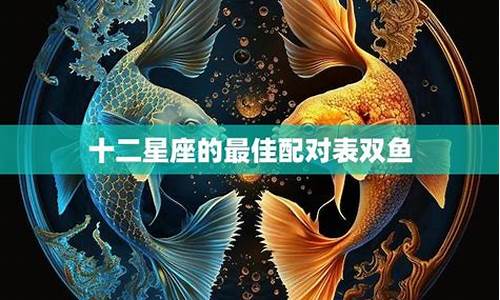 双鱼座与十二星座的匹配度_十二星座配对双鱼座